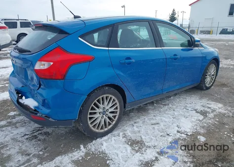 2012 Ford Focus Sel z USA, uszkodzony, nr VIN 1FAHP3M22CL426020